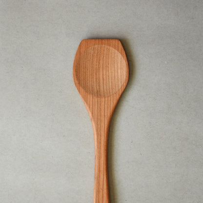 WOODEN SCRAPER SPOON