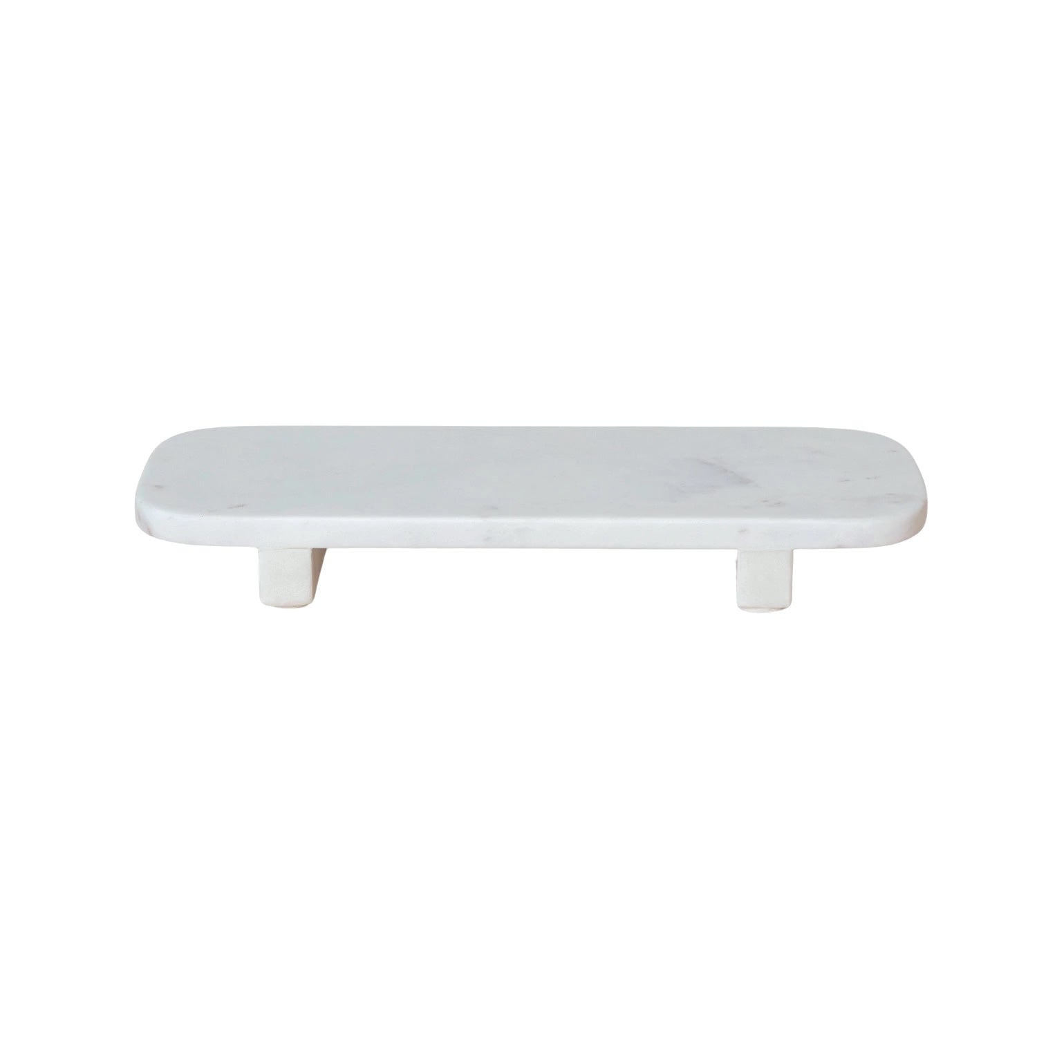 FOOTED MARBLE TRAY