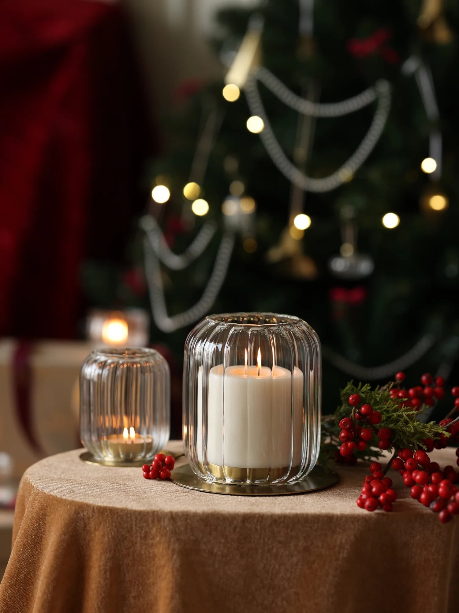 Kira Glass Lantern, Large