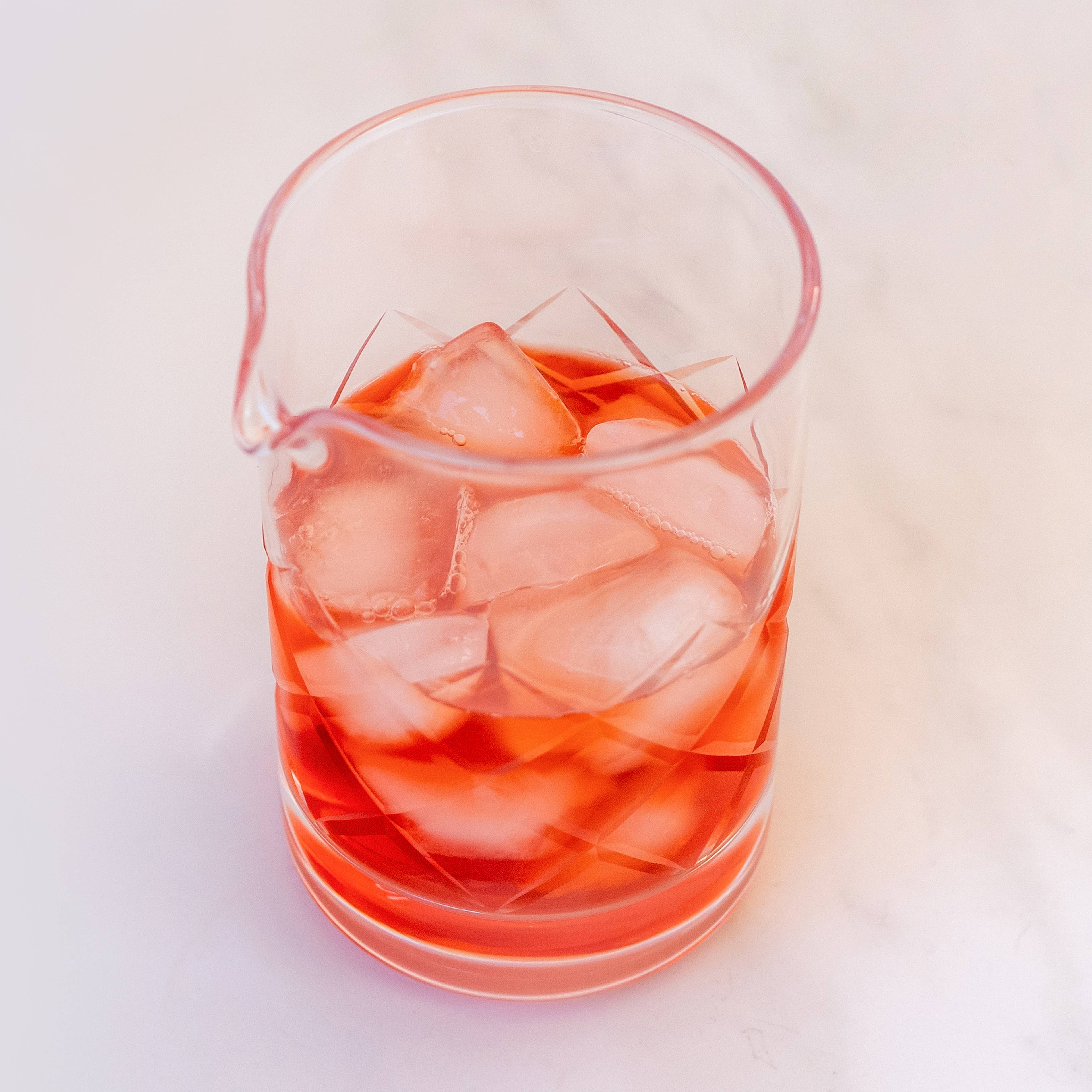 Diamond Cocktail Mixing Glass