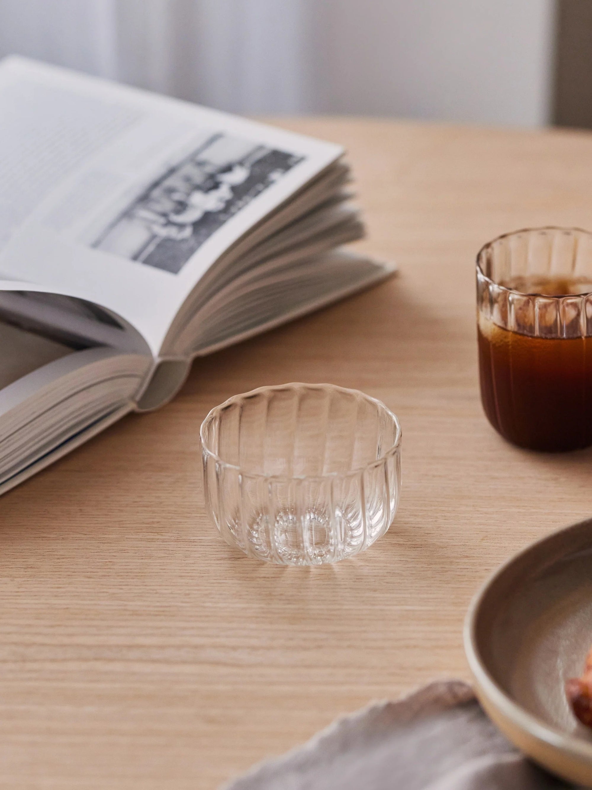 S/2 Kira Borosilicate Glass Bowl