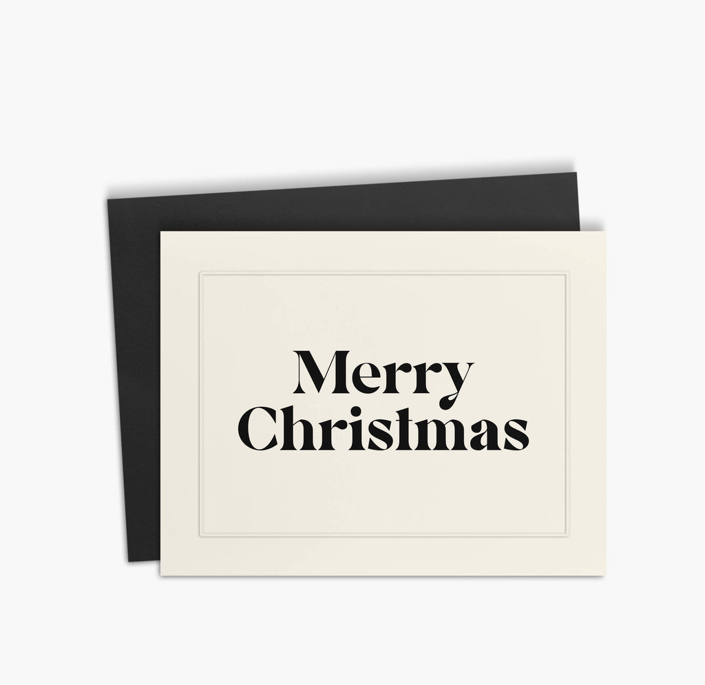 Merry Christmas Greeting Card