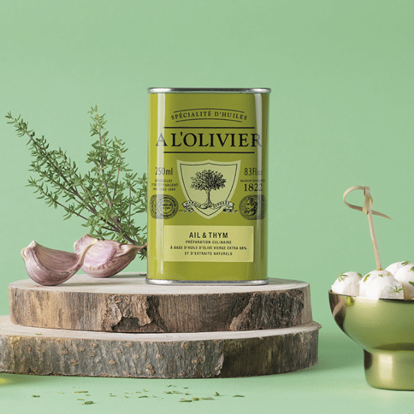 A l'Olivier Garlic & Thyme Olive Oil
