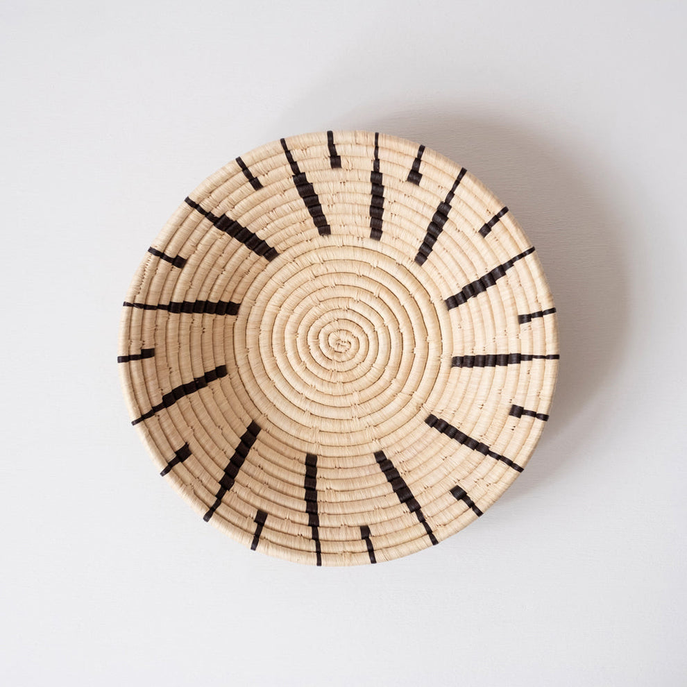 Thin Ray Basket Modern Ware Market Living + Interiors