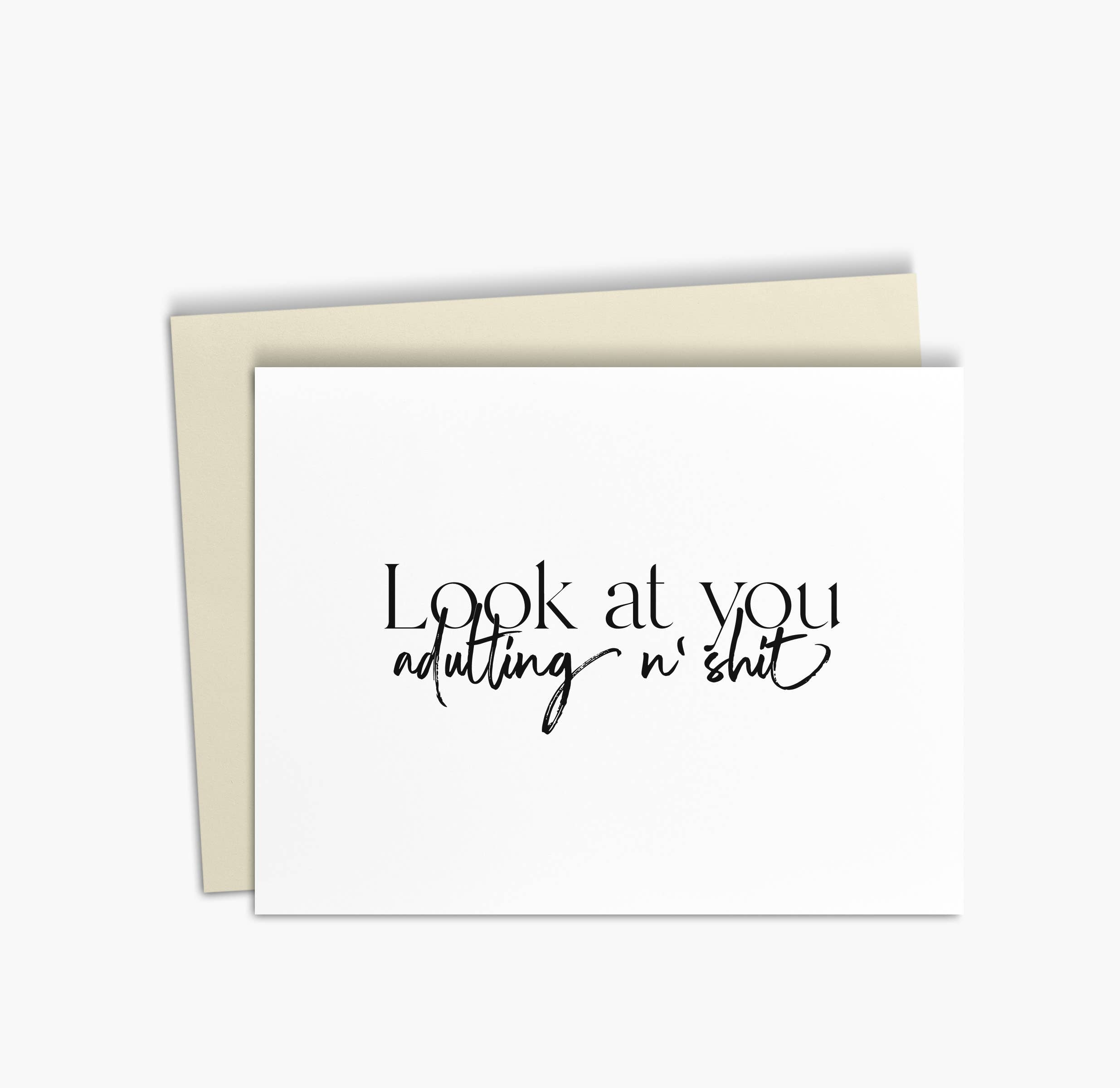 Funny Congrats Greeting Card