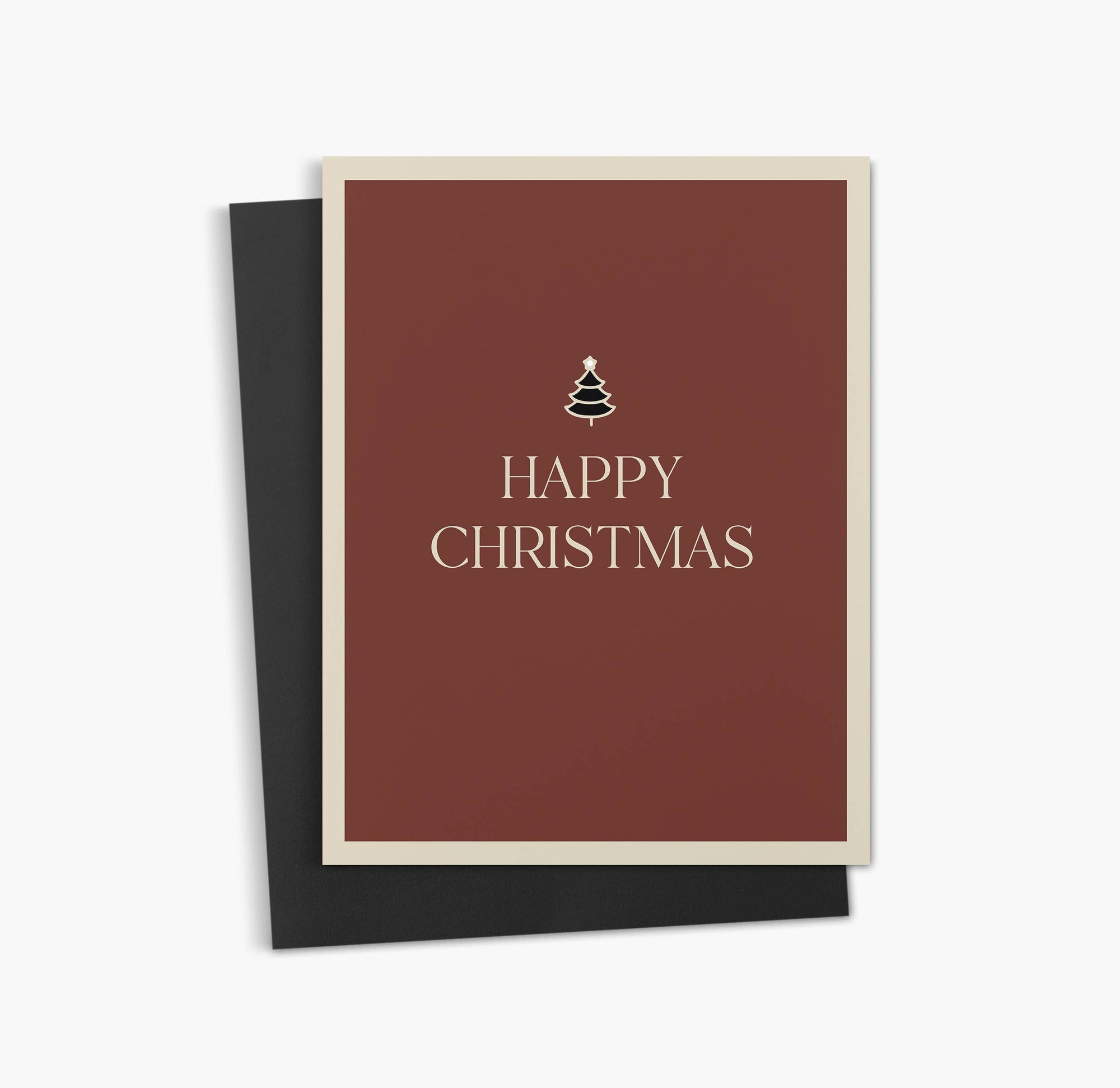 Happy Christmas Greeting Card