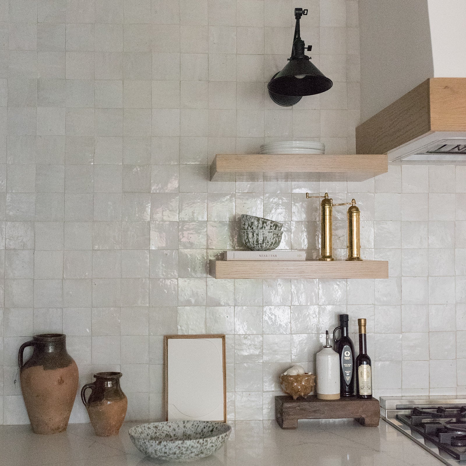 Atlas Brass Pepper Mill | 8"