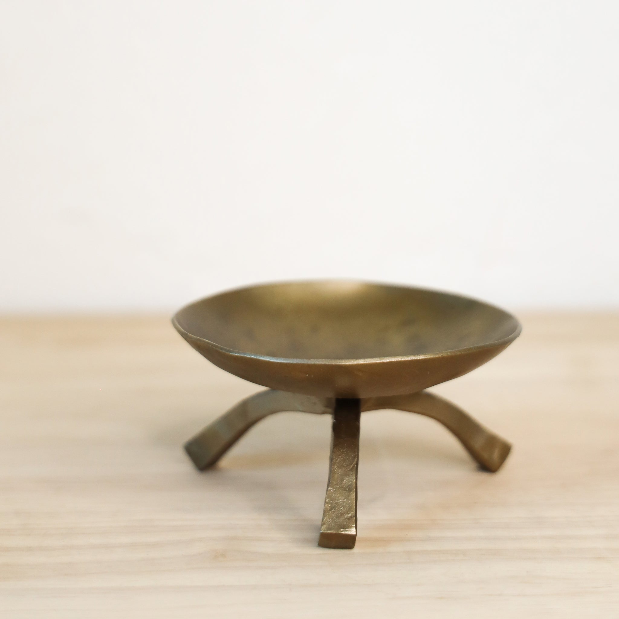 Brass Footed Dish